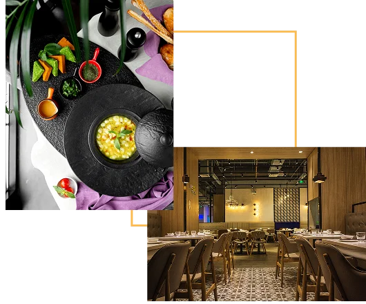 Indonesian dishes concept image